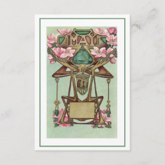 Nouveau May gemini zodiac födelsedagsinbjudan Inbjudningar