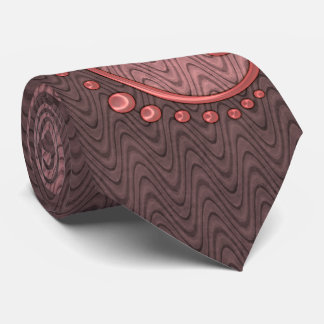 Nouveau Retro Rosa och Brown Monogrammed Slips