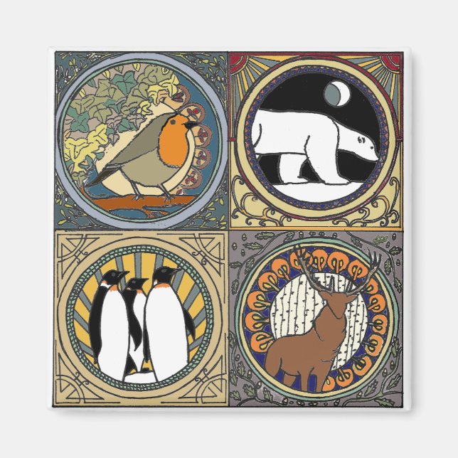 Nouveau Winter Magnet (Framsidan)