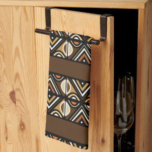 Nouveaux Uhuru Ethnic Mönster Kitchen Towel Kökshandduk