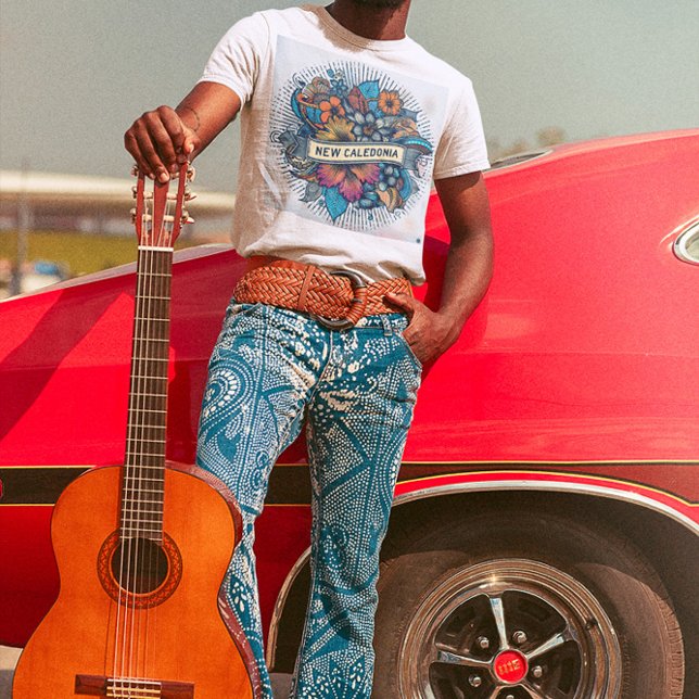 Nouvelle-Calédonie tropical, fleurs T Shirt (Skapare uppladdad)