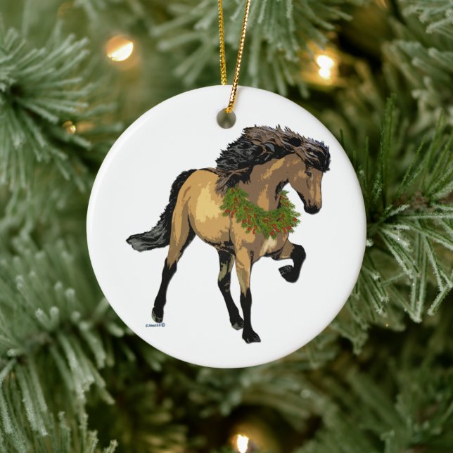 Nouvelle jul julgransprydnad keramik (Träd)