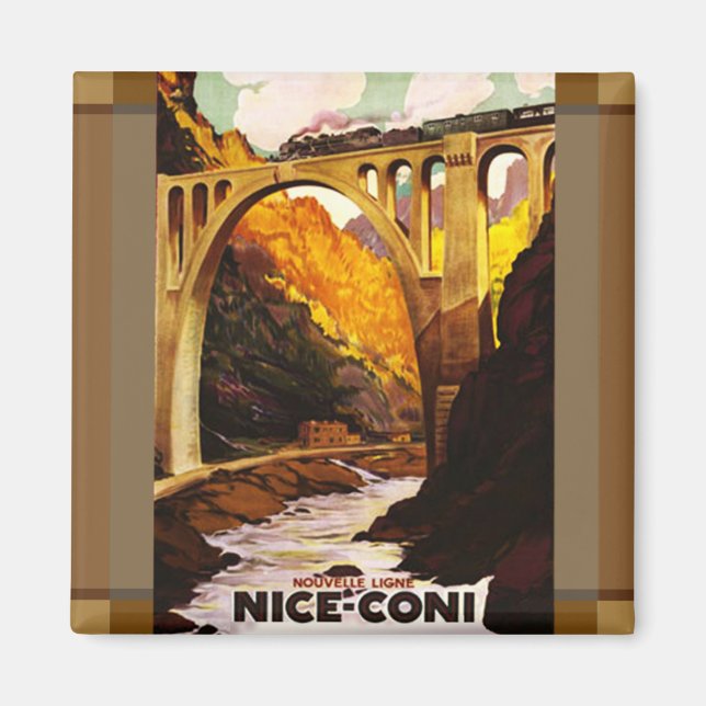 Nouvelle Ligne de Nice à Coni via Tende Magnet (Framsidan)