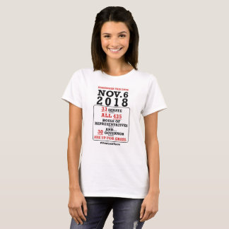 Nov.6 2018 - rösta dem ut t-shirt