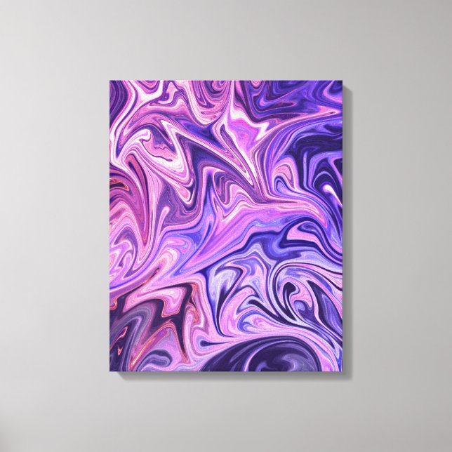 Nova Abstrakt Painting | Bästa Abstrakt Art Canvastryck (Framsida)