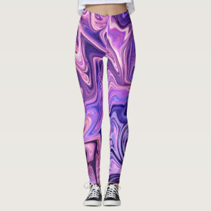 Nova Abstrakt Painting Bästa Abstrakt Art Leggings