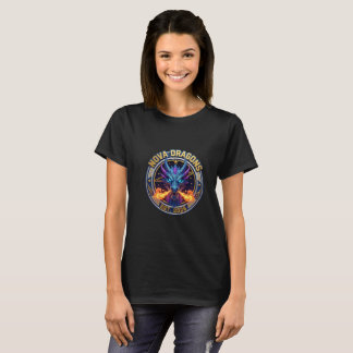 Nova Dragons Gaming eSports Maskot Logo T-Shirt