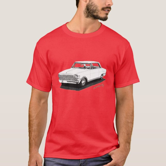 'Nova för 62 Chevy Tee Shirt (Framsida)