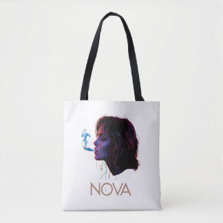 Nova Glow Målad Tystnad Tygkasse