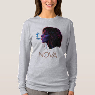 Nova Glow Målade Tystnad T Shirt