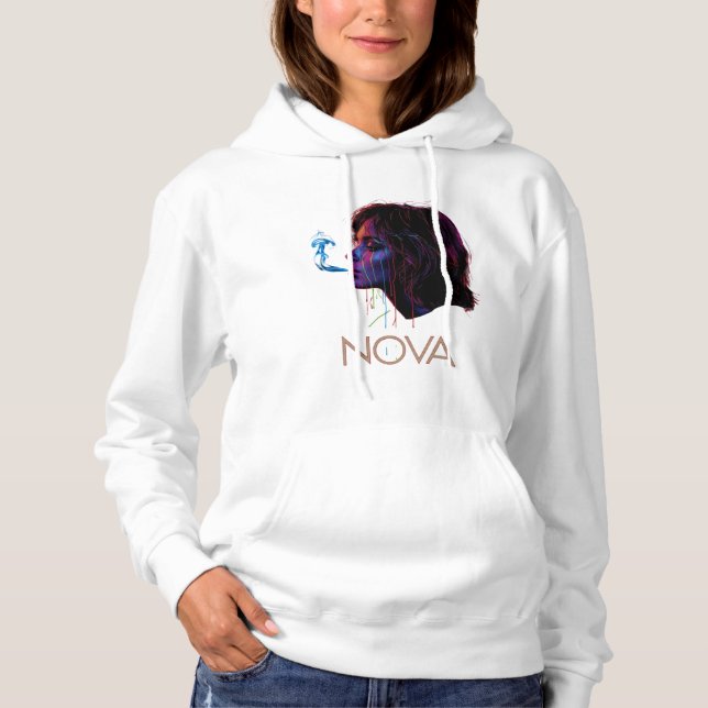 Nova Glow Painted Silence T Shirt (Framsida)