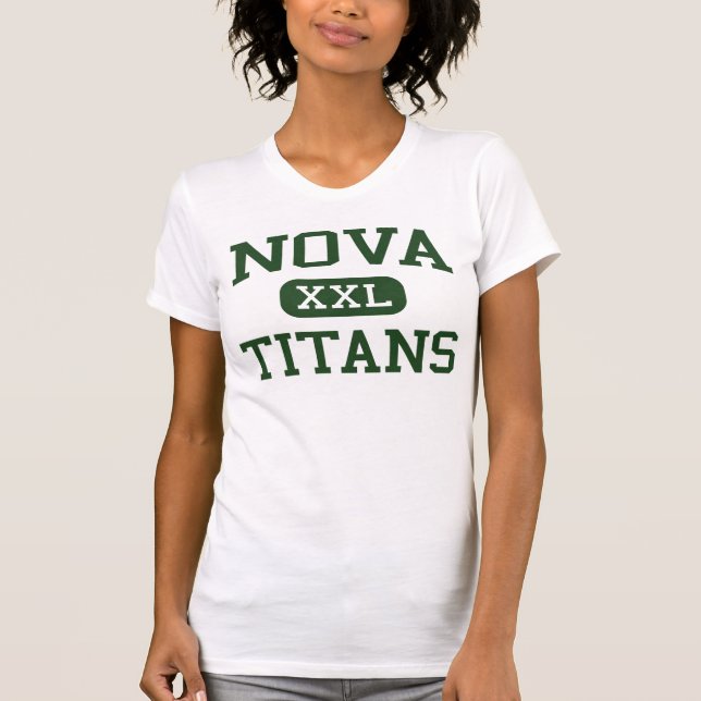 Nova - jättar - Novahögstadium - Davie Florida Tröja (Framsida)