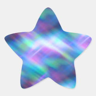 nova light : stjärnformat klistermärke