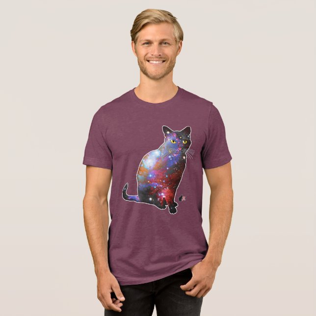 Nova Rymd I Katt T Shirt (Framsida Full)