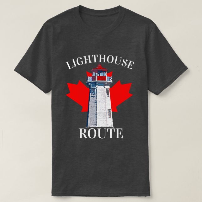 Nova Scotia 902 Lighthouse route Peggy's cove T Shirt (Design framsida)