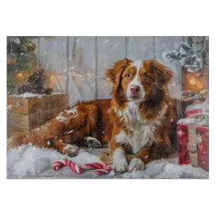 Nova Scotia Anka Toller Hund julfesten
