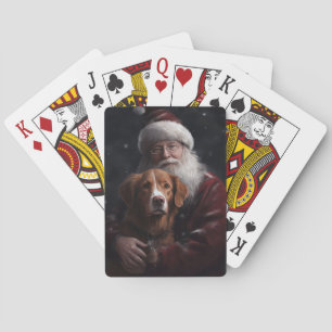 Nova Scotia Anka Toller med Jultomten Festive Casinokort