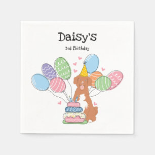 Nova Scotia Anka Tolling Retriever Birthday Papper Pappersservett