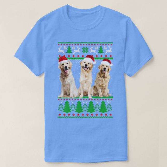 Nova Scotia Anka Tolling Retriever God jul T Shirt (Design framsida)