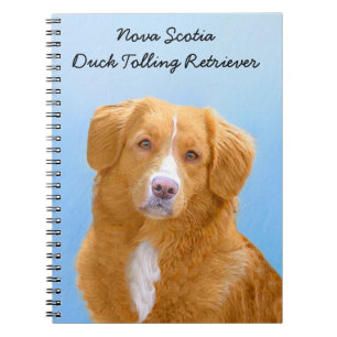 Nova Scotia Anka Tolling Retriever-Hund Anteckningsbok
