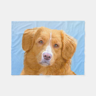 Nova Scotia Anka Tolling Retriever-Hund Fleecefilt