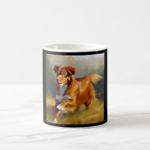 Nova Scotia Anka-Tolling Retriever Hund Kaffemugg