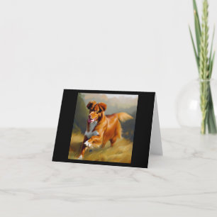 Nova Scotia Anka-Tolling Retriever Hund Kort