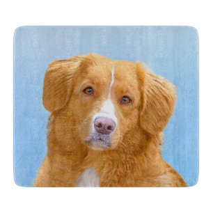 Nova Scotia Anka Tolling Retriever Hund Painting