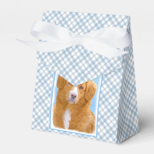 Nova Scotia Anka Tolling Retriever Hund Painting Presentaskar