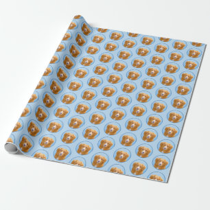 Nova Scotia Anka Tolling Retriever-Hund Presentpapper