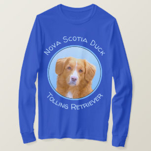 Nova Scotia Anka Tolling Retriever-Hund T Shirt