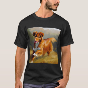 Nova Scotia Anka-Tolling Retriever Hund T Shirt