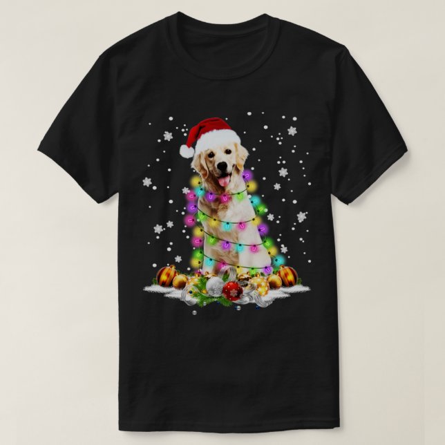 Nova Scotia Anka Tolling Retriever jul Hund L T Shirt (Design framsida)