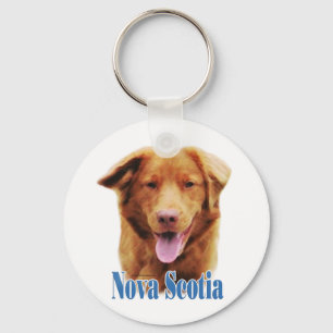 Nova Scotia Anka Tolling Retriever Namn Nyckelring