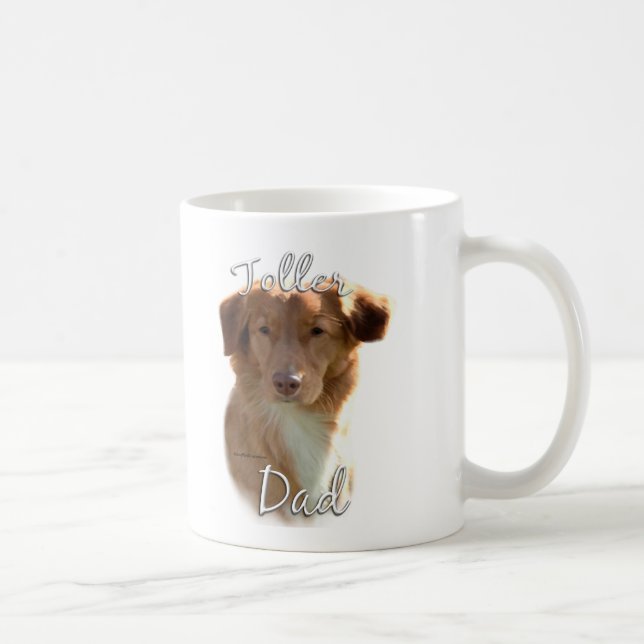 Nova Scotia Anka Tolling Retriever Pappa 2 Kaffemugg (Höger)