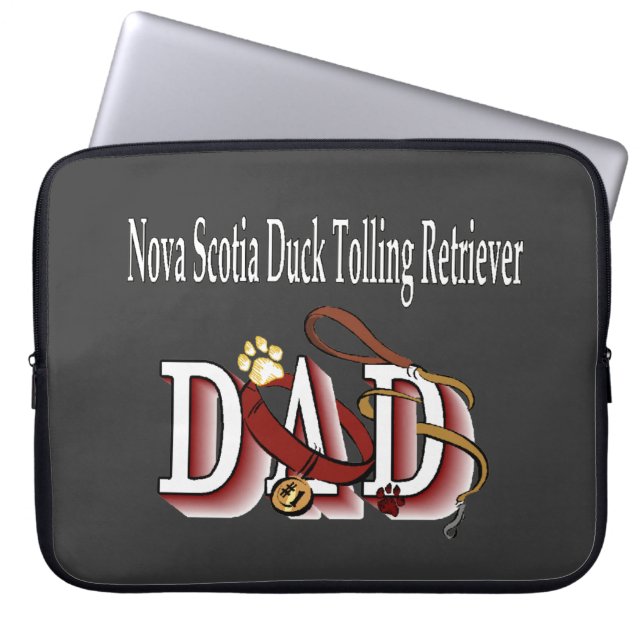 Nova Scotia Anka Tolling Retriever Pappa Laptop Fodral (Framsidan)