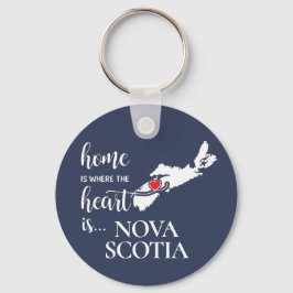 Nova Scotia är där hjärtat finns.. Nyckelring