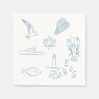 Nova Scotia bröllopsdrink Pappersservett