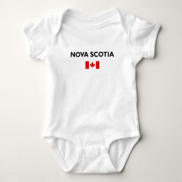 Nova Scotia Canada Canadian Flagga Light-Färg T Shirt