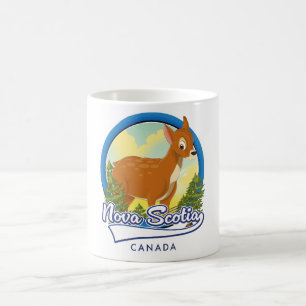 Nova Scotia Canada-logotyp Kaffemugg