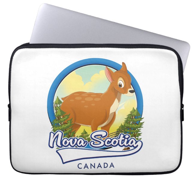 Nova Scotia Canada-logotyp Laptop Fodral (Framsidan)
