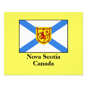 Nova Scotia Canada, märkt. Fototryck