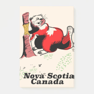 Nova Scotia canada Post-it Block