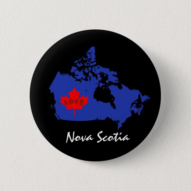 Nova Scotia Customize Canada-knapp Knapp (Framsida)