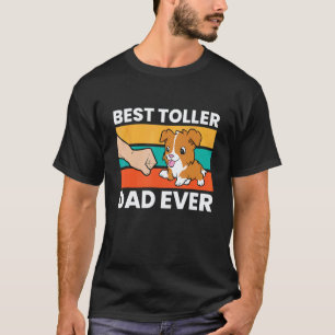 Nova Scotia Duck Tolling Retriever Hund Bästa Toll T Shirt