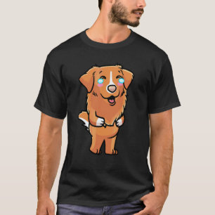 Nova Scotia Duck Tolling Retriever Hund Skratt T Shirt