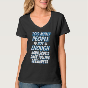 Nova Scotia Duck Tolling Retriever Hund T Shirt