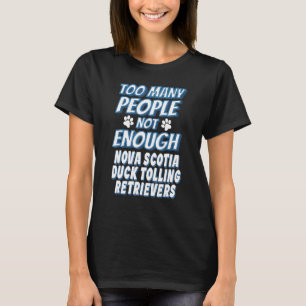 Nova Scotia Duck Tolling Retriever Hund T Shirt