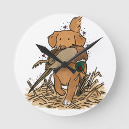 Nova Scotia Duck Tolling Retriever Rund Klocka