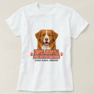 🐾 Nova Scotia Duck Tolling Retriever Stolthet 🐾 T Shirt